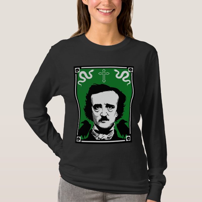 T-shirt Edgar Allan Poe Sweatshirt (Devant)