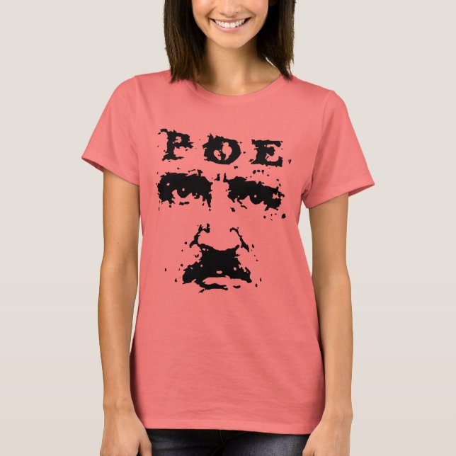 T-shirt Edgar Allen Poe (Devant)