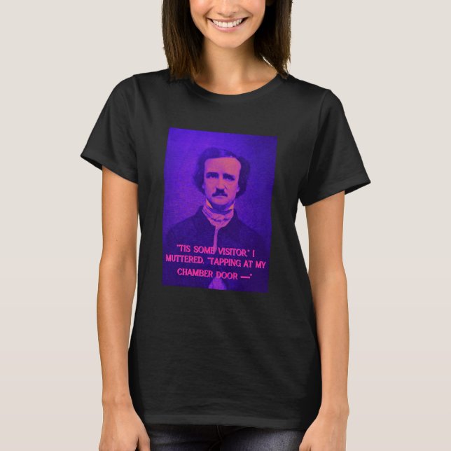 T-shirt Edgar Allen Poe T Shirt (Devant)