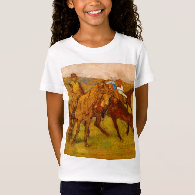 T-Shirt Edgar Degas avant la course (Devant)