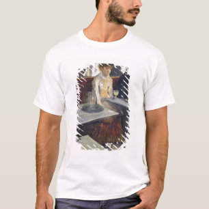T-shirt Edgar Degas   dans un café, ou l'absinthe