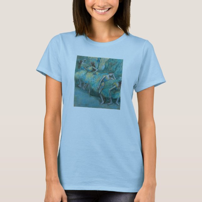 T-shirt Edgar Degas - danseurs classiques au pastel des (Devant)