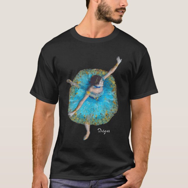 T-shirt Edgar Degas Danseuse Faisant des Pointes Ballet (Devant)