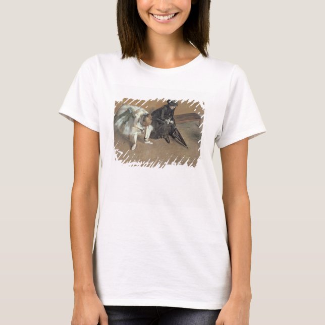 T-shirt Edgar Degas | En attente, vers 1882 (Devant)