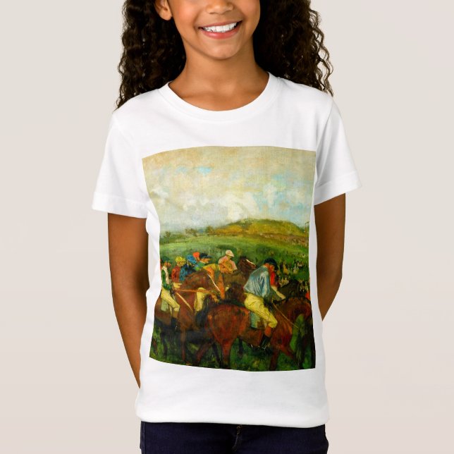 T-Shirt Edgar Degas Équitation (Devant)