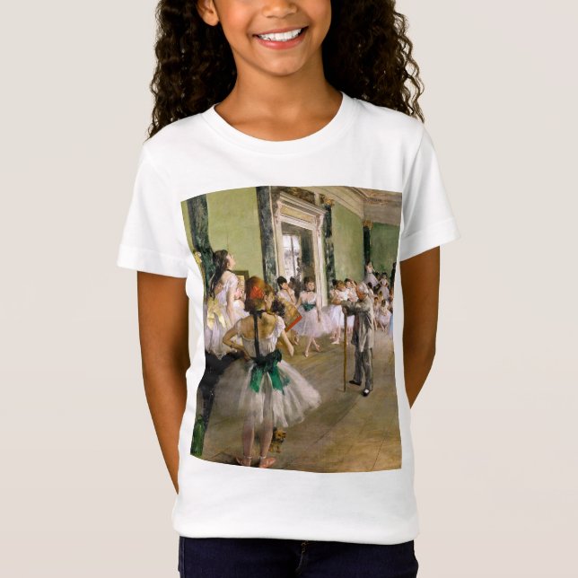T-Shirt Edgar Degas La Classe de Danse (Devant)