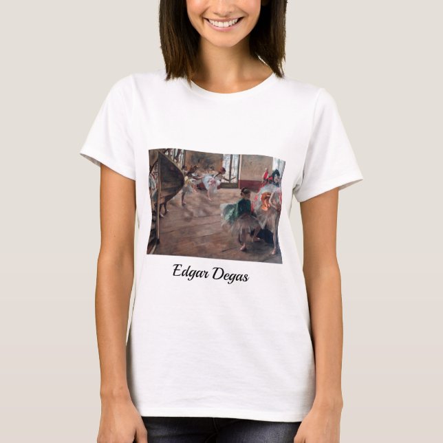 T-shirt Edgar Degas - La répétition (Devant)