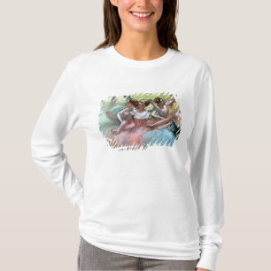 T-shirt Edgar Degas   quatre ballerines sur l'étape