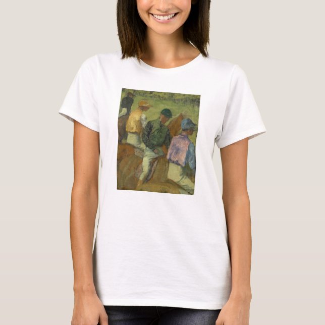 T-shirt Edgar Degas | quatre jockeys (Devant)