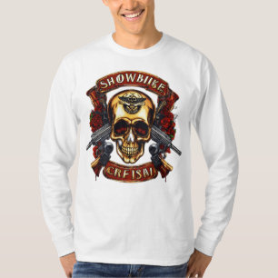 T-shirt "Edgy and Bold : Skull Printed man