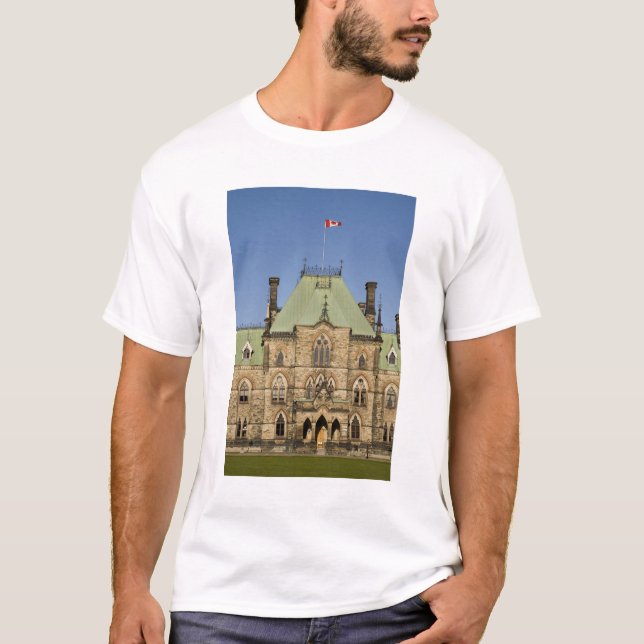 T-shirt Édifice du Parlement à Ottawa, Ontario, Canada 2 (Devant)