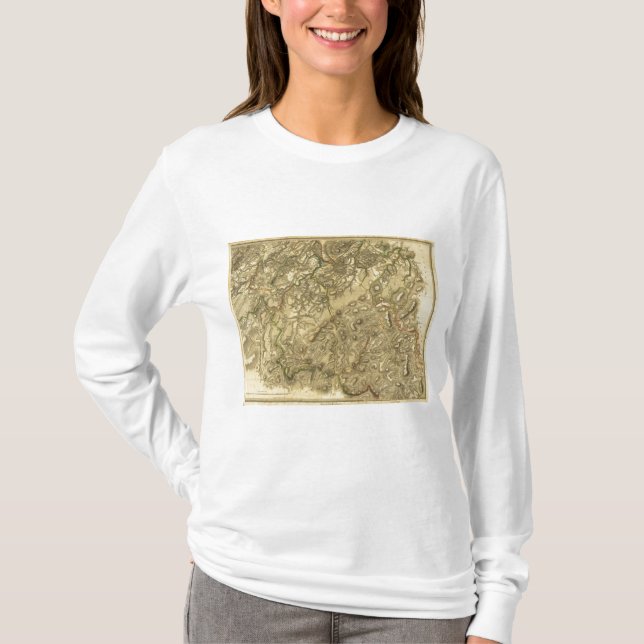 T-shirt Edimbourg du sud Shire (Devant)