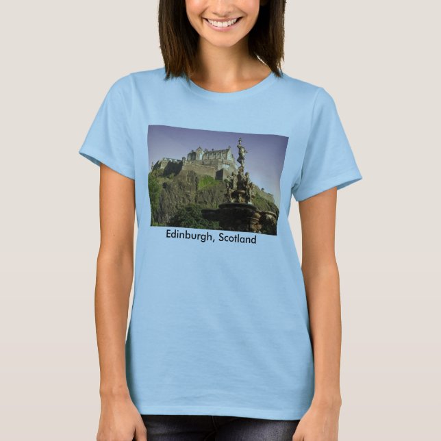 T-shirt Edimbourg, Ecosse (Devant)