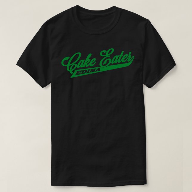 T-shirt Edina Cake Eater (Design devant)