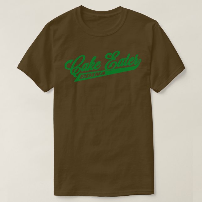 T-shirt Edina Cake Eater (Design devant)