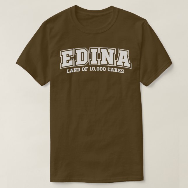 T-shirt Edina Land de 10000 gâteaux (Design devant)