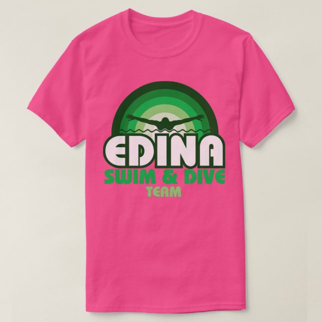 T-shirt Edina Swim Dive Team15 (Design devant)