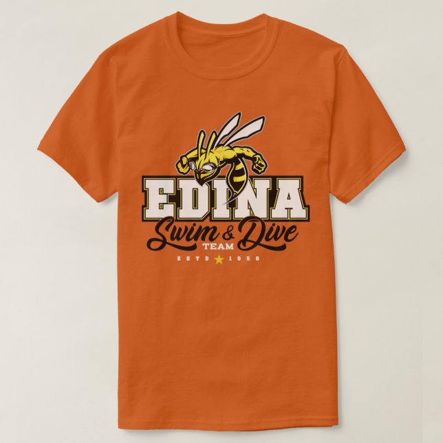 T-shirt Edina Swim Dive Team3 (Design devant)