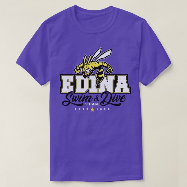 T-shirt Edina Swim Dive Team 10 (Design devant)