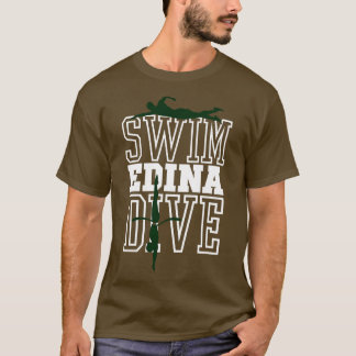 T-shirt Edina Swim Dive Team 13