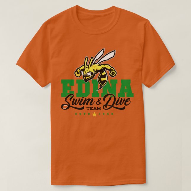 T-shirt Edina Swim Dive Team 16 (Design devant)