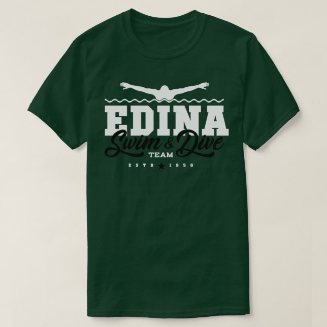 T-shirt Edina Swim Dive Team 2 (Design devant)
