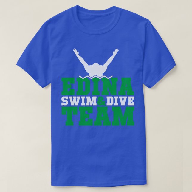 T-shirt Edina Swim Dive Team 5 (Design devant)