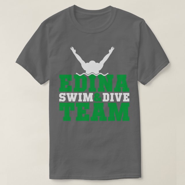T-shirt Edina Swim Dive Team 5 (Design devant)