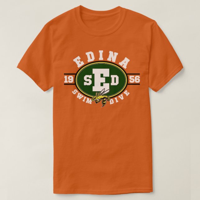 T-shirt Edina Swim Dive Team 6 (Design devant)