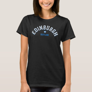 T-shirt Edinburgh Scotland Vintage Scottish Capital Tee