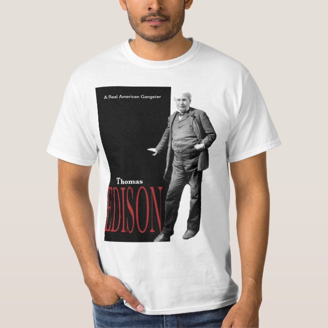 T-shirt Edison - bandit (Devant)