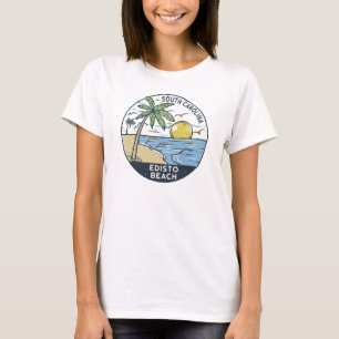 T-shirt Edisto Beach Caroline du Sud Vintage