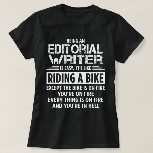 T-shirt Éditeur (Design devant)