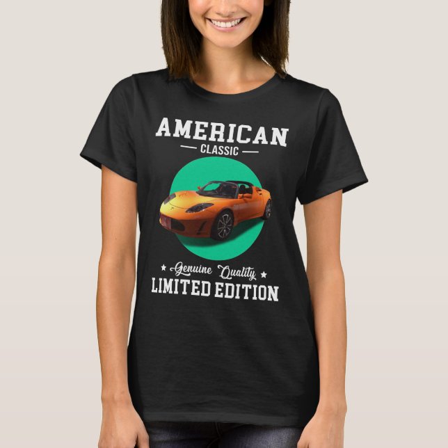 T-shirt éditeur américain de qualité limitée T (Devant)