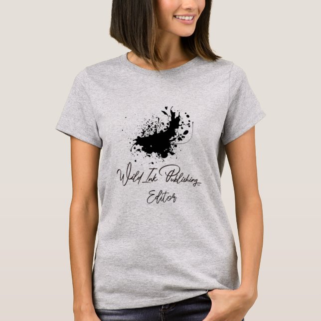T-shirt Éditeur de Wild Ink Publishing (Devant)