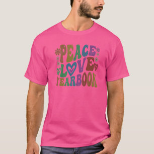 T-shirt Editeur d'équipe de publication rétro de l'YARBOOK