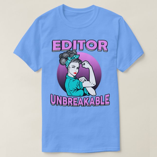 T-shirt Éditeur Unbreakable (Design devant)