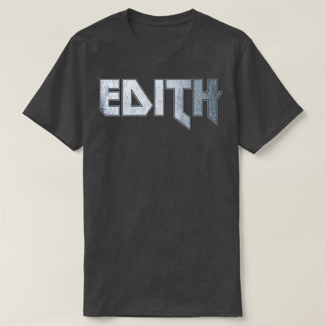 T-shirt Edith en métal lourd (Design devant)