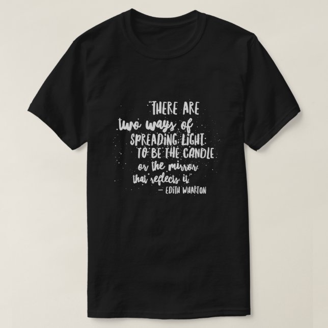 T-shirt Edith Wharton (Design devant)