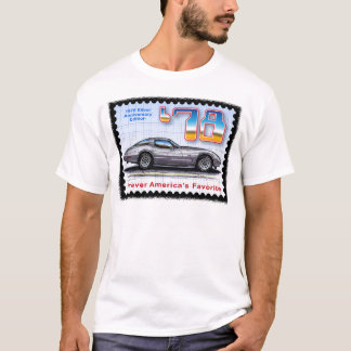 T-shirt Édition argentée Corvette de l'anniversaire 1978