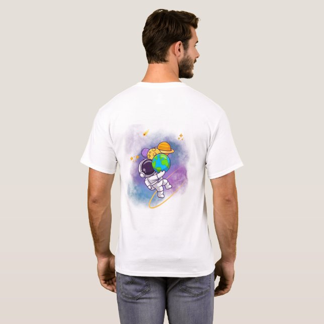 T-Shirt édition astronaute (Dos entier)