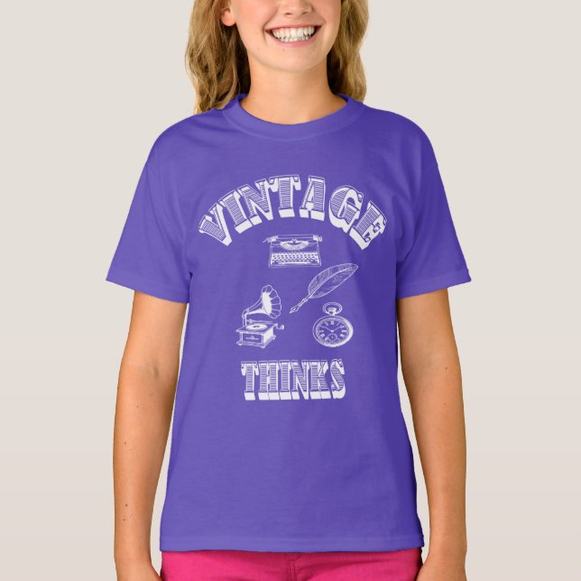 T-shirt Édition blanche de Vintage Things (Devant)