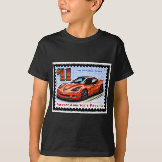 T-shirt Édition Corvette du carbone 2011 Z06