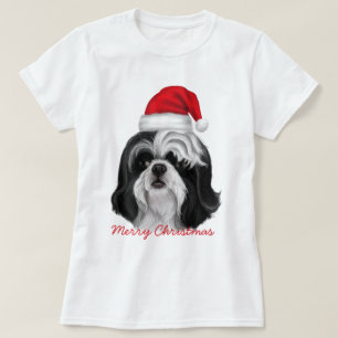 T-shirt Édition de Noël Shih Tzu