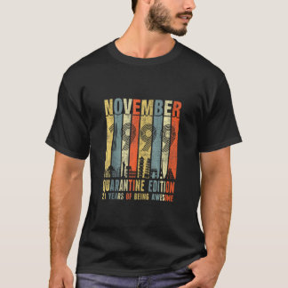 T-shirt Édition de quarantaine novembre 1999 21e anniversa
