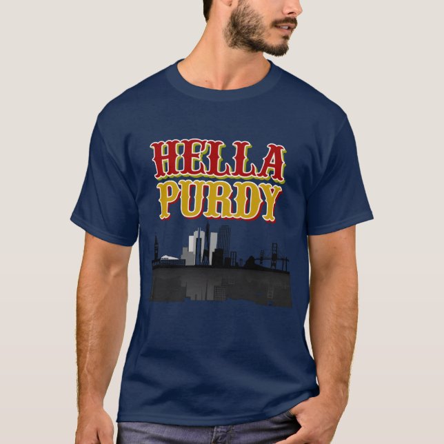 T-shirt Édition de ville HELLA PURDY fille (Devant)