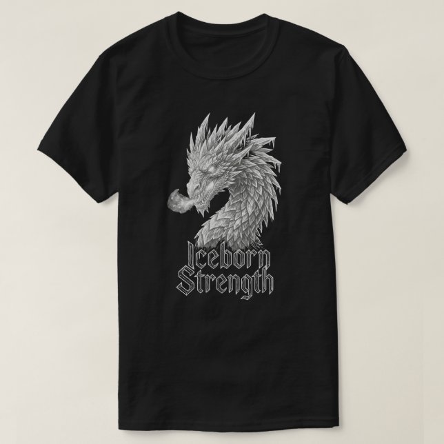 T-shirt Édition du dragon cristallin (Design devant)