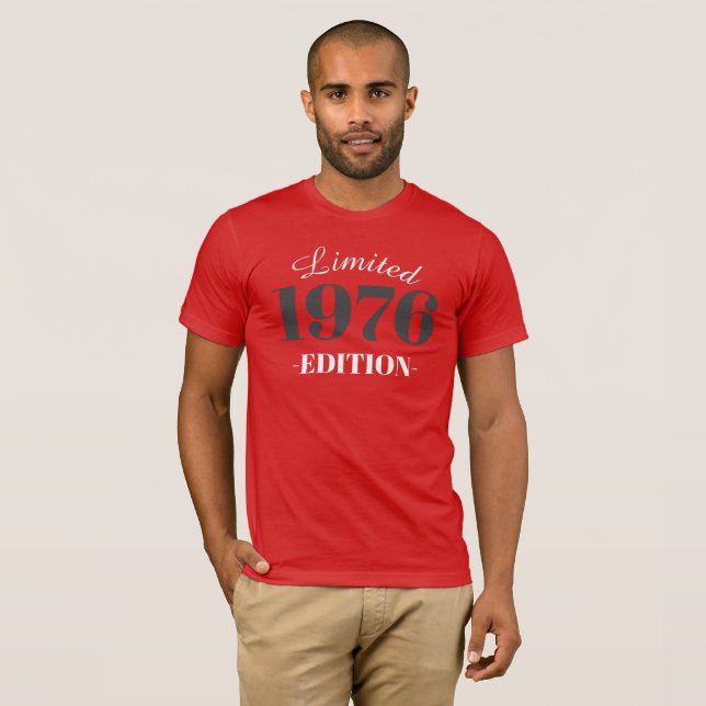 T-SHIRT ÉDITION LIMITÉE 1976 (Devant entier)