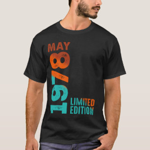 T-shirt Édition Limitée 1978 Mai 1978