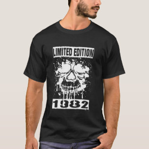 T-shirt Édition Limitée 1982 Anniversaire 1982 Né 1982 Ann
